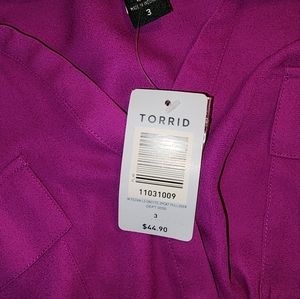 Torrid size 3 fuchsia